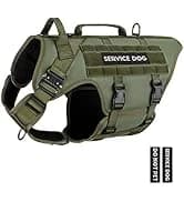 Tactical Dog Harness Service Vest for Medium Dogs Black M — collection imagery