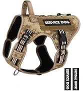 Tactical Dog Harness Service Vest for Medium Dogs Black M — collection imagery