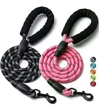 2 Pack Dog Leash — Heavy Duty Nylon Rope Pet Leashes — collection imagery