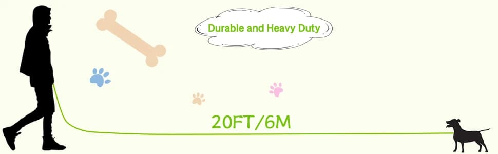 Floating Long Dog Leash — 20ft Dog Training Leash for Swimming and Lake — collection imagery