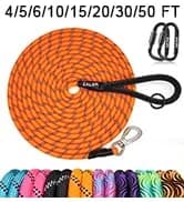 Long Dog Leash Waterproof Training Leashes 50ft 30ft 20ft 15ft 10ft 6ft — collection imagery