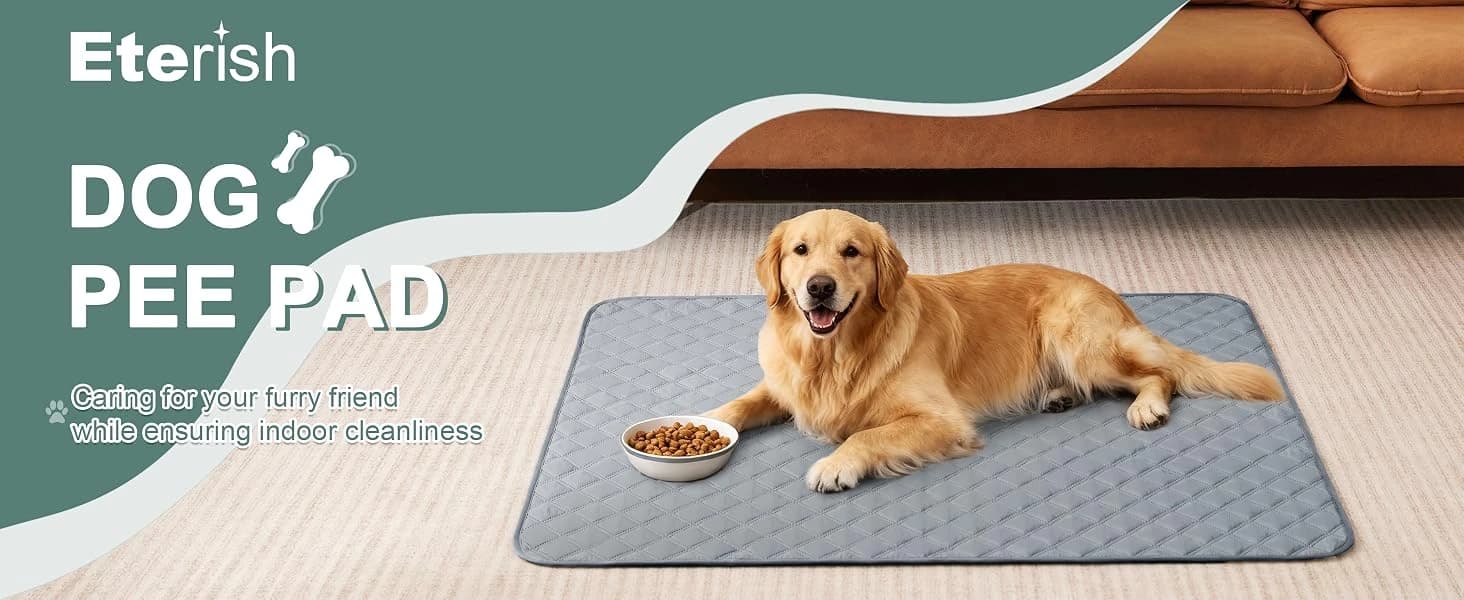 Reusable Washable Pee Pads for Dogs Large/Extra Large 36'' x 41'' 2 Pack — Absorbent Pet Puppy Dog Training — product details