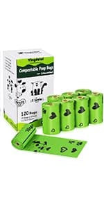 Dog Poop Bag Biodegradable 540 Count Dog Waste Bags with Dispenser Scented — product details