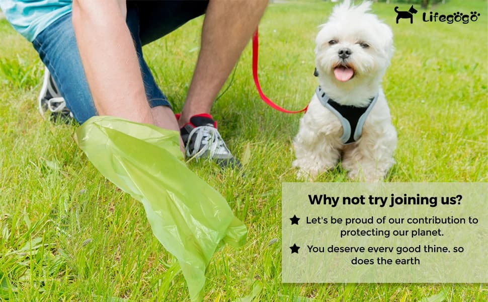 Dog Poop Bags Rolls: Extra Thick Leak Proof Easy Tear — 13 x 9 in 1140 Count — The Perfect Poop Bags for Our Beloved Dogs