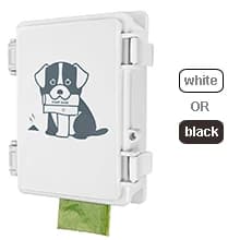 Dog Poop Bag Dispenser Wall Mounted Waterproof Outdoor Pet Waste Bags Dispenser Station Stake — More Poop Bag Wall Mount Dispensers From Us
