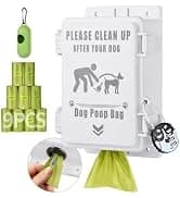 Outdoor Dog Poop Bag Dispenser Wall Mountable — collection imagery