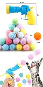 Cat Toys for Indoor Cats — Interactive Cat Toy 2PCS Retractable Wand Toy and 9PCS Cat Feather Toys Refills — product details