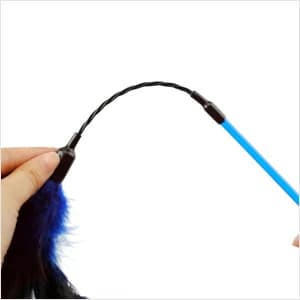 3 Pack 22.8" Extra Long Cat Feather Wand Toys — collection imagery