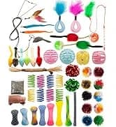 Cat Mice Toy 18-Pack Plush Catnip-Filled Mice Toys for Indoor Cats - Realistic Design — 9 Assorted Colors — collection imagery
