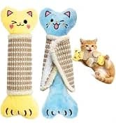 Catnip Cat Toys Pillows for Indoor Kittens Kicker Chew — 9.45 Inches — collection imagery