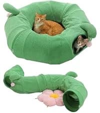 Cat Tunnel S Shape Cat Tunnels for Large and Indoor Cats 51”Long — collection imagery