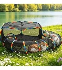 Cat Tunnel S Shape Cat Tunnels for Large and Indoor Cats 51”Long — collection imagery
