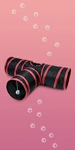 Cat Tunnel — Collapsible Tube with 1 Play Ball Toys — product details
