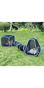 Cat Tunnels for Indoor Cats with Cube Tent Toys Combo — product details