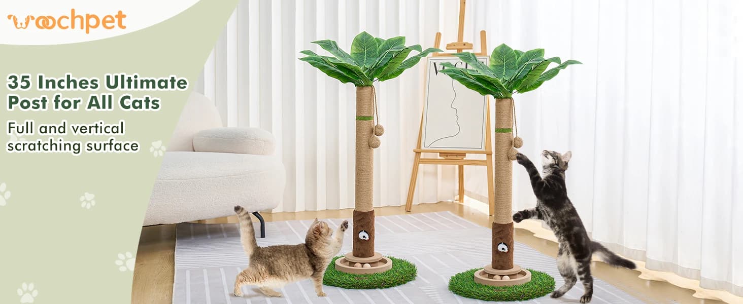 Tall Cat Scratching Post — Cat Toys — product details