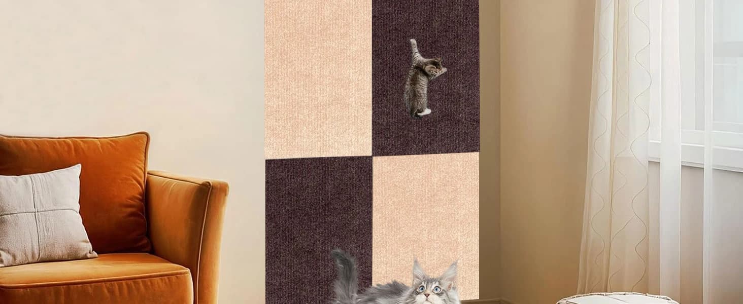 78.7"x15.8" Self-Adhesive Cat Scratch Mat — Cat Scratch Furniture Protector — product details