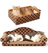 Cat Scratching Board 3 Pack – Reversible Cardboard Scratcher for Indoor Cats — collection imagery