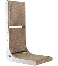 3-Pack Cardboard Cat Scratcher for Indoor Cats — 23 Inch L Shaped Vertical Cat Scratching Post — collection imagery