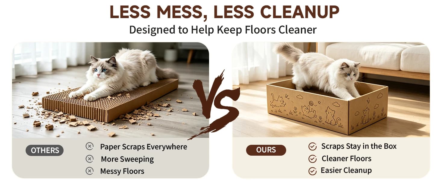5-Pack Reversible Cat Scratcher — product details