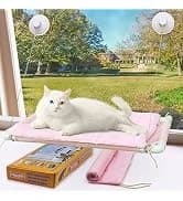 Cat Window Perch — Cat Hammock w/Fleece Blanket Upgraded Screw Suction Cups — collection imagery