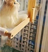 Foldable Cat Window Perch — Natural Wood — collection imagery