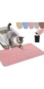 Cat Litter Mat â Double Layer Cat Litter Box Mat (35x24 Inch â product details