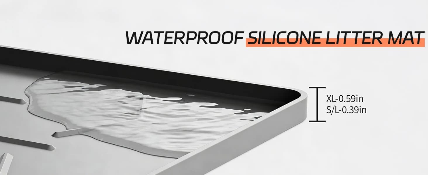 Silicone Cat Litter Mat — 24"x16" — collection imagery