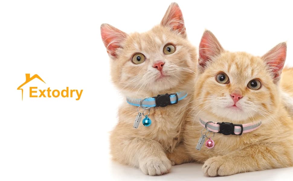 12 Pack Reflective-Breakaway Cat Collars with Bells — product details