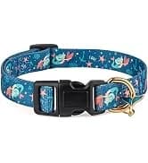 2 Pack Cotton Breakaway Cat Collar with Bell Yellow&Green Flowers Pendant Cute Kitten Cat Collar Suited to — collection imagery