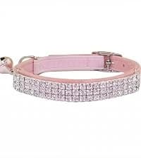 Leather Cat Collar with Bell Breakaway- Adjustable — collection imagery