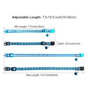2 Pack Breakaway Cat Collars with Bells — collection imagery