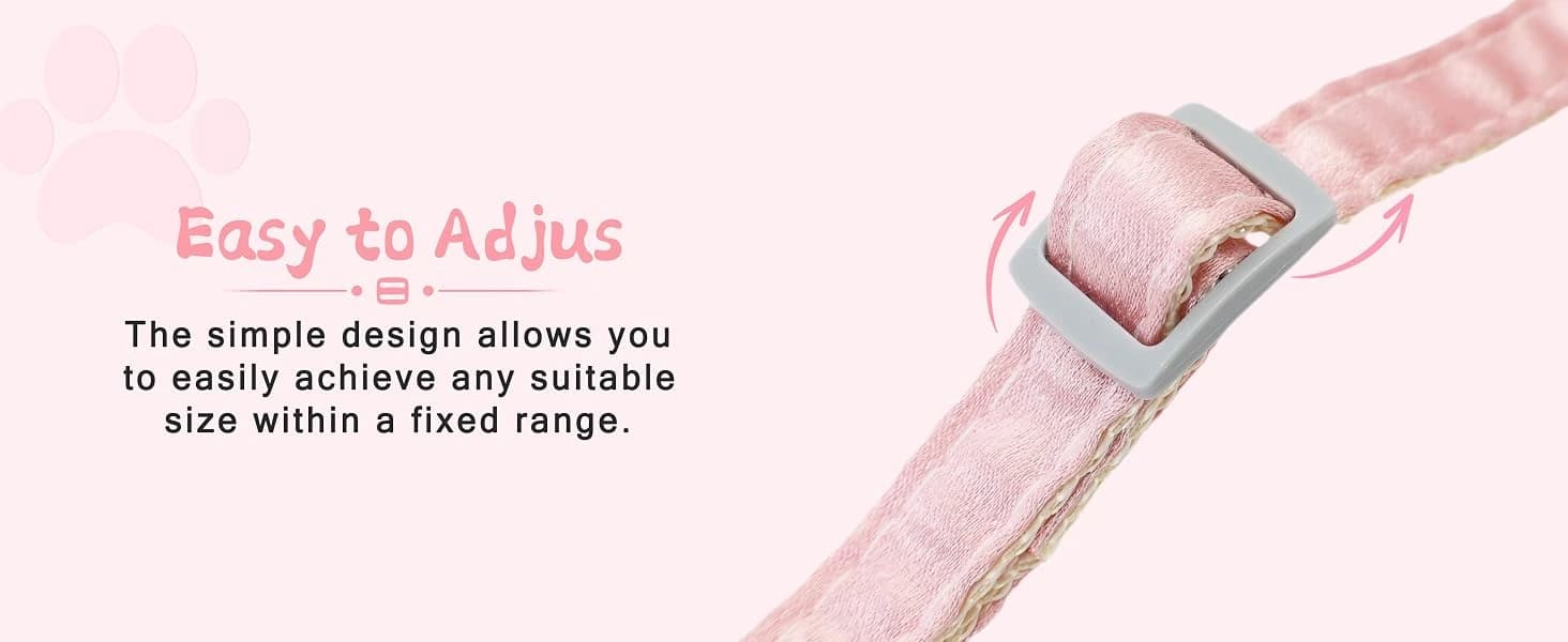 Pink Bow Cat Harness and Leash Set — Escape Proof — collection imagery
