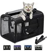 Cat Carrier Soft-Sided Pets Travel Carriers up to 15 Lbs — collection imagery