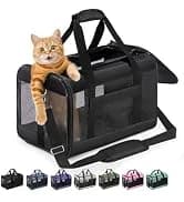 Cat Carrier Soft-Sided Pets Travel Carriers up to 15 Lbs — collection imagery