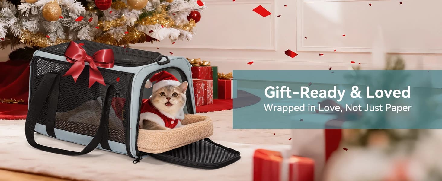 Cat Carrier Soft with Safety Buckles — collection imagery