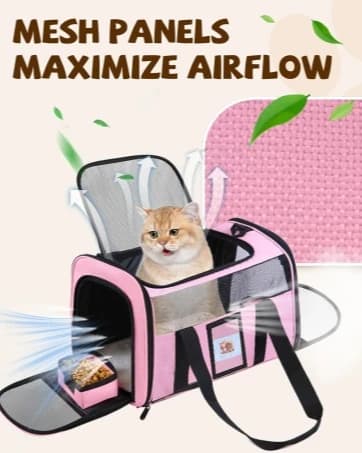 Cat Carriers Soft-Sided Cat Carrier Soft(Up to 16 Lbs) — Breathable Pet Bag — collection imagery