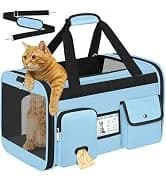 Large Cat Carrier — Soft Sided Travel Pet Carrier Airline Approved — collection imagery