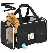 Large Cat Carrier — Soft Sided Travel Pet Carrier Airline Approved — collection imagery