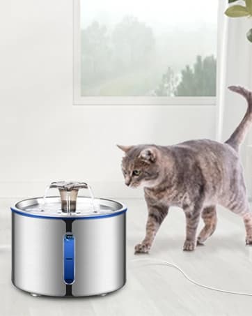 Cat Water Fountain Filters — 6 Pieces Triple Filtration System Replacement Filter Fit for 84oz/2.5L Cat Pet — collection imagery