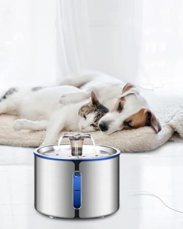 Cat Water Fountain Filters — 6 Pieces Triple Filtration System Replacement Filter Fit for 84oz/2.5L Cat Pet — collection imagery