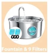 Cat Water Fountain Filters — 12 Cat Fountain Replacement Filter — collection imagery