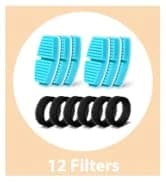 Cat Water Fountain Filters — 12 Cat Fountain Replacement Filter — collection imagery