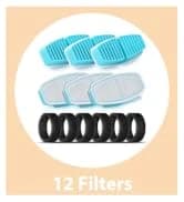 Cat Water Fountain Filters — 12 Cat Fountain Replacement Filter — collection imagery