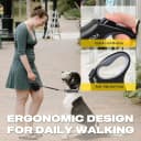 Retractable Dog Leash — 16 ft Dog Walking Leash for Small Dogs up to 26 lbs
