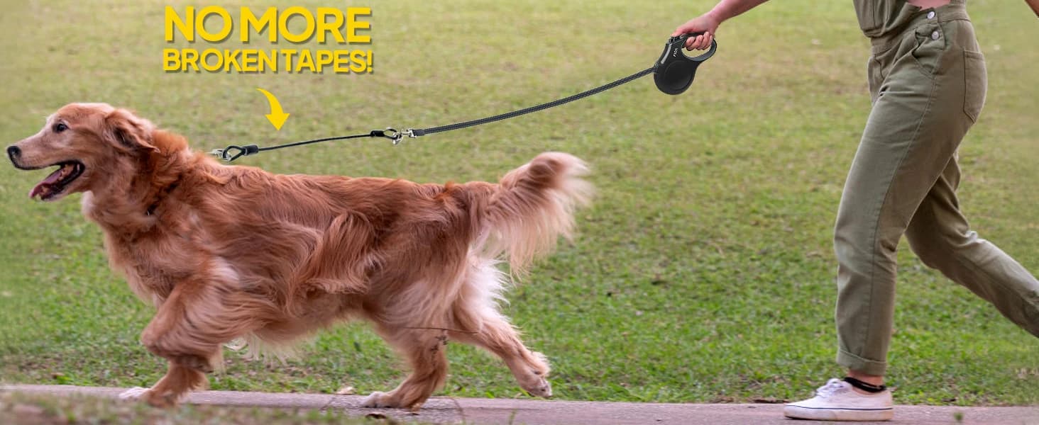 Retractable Dog Leash — 16 ft Dog Walking Leash for Small Dogs up to 26 lbs — product details