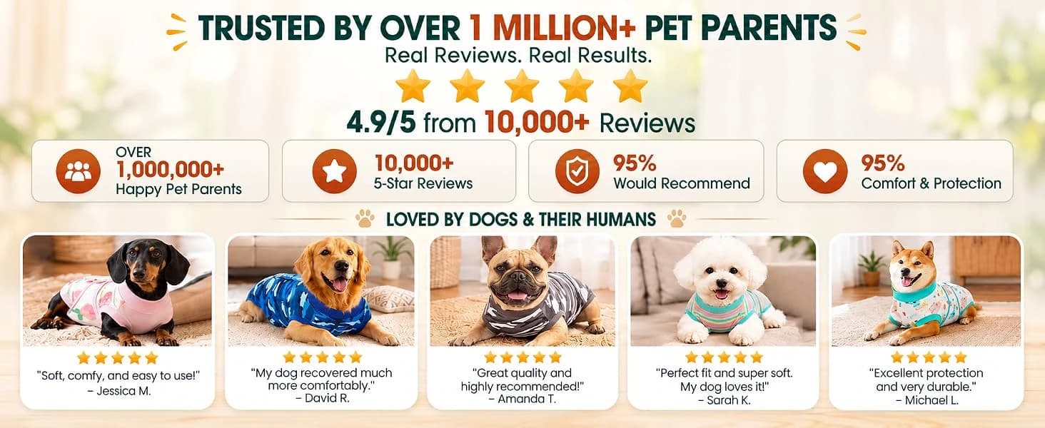 Recovery Suit for Dogs and Cats — product details