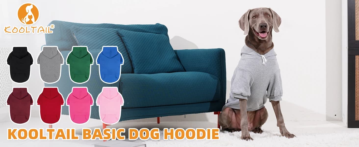 Dog Hoodie for Large Medium Small Dogs — product details