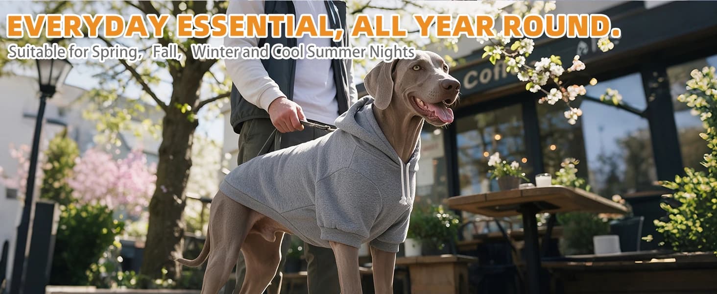 Dog Hoodie for Large Medium Small Dogs — product details