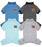 4 Pieces Dog Dress Shirt Puppy Clothes for Small Girl Cute Doggie Dresses Summer Clothes Apparel for Dogs and — collection imagery