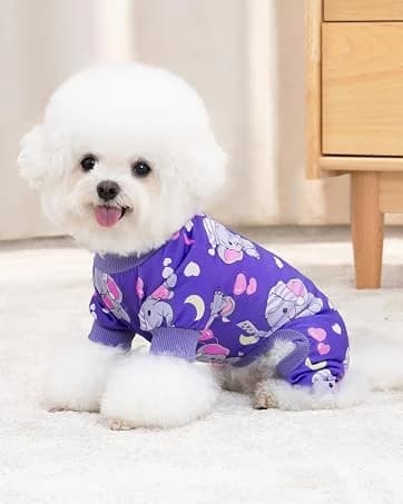4 Pieces Dog Dress Shirt Puppy Clothes for Small Girl Cute Doggie Dresses Summer Clothes Apparel for Dogs and — collection imagery